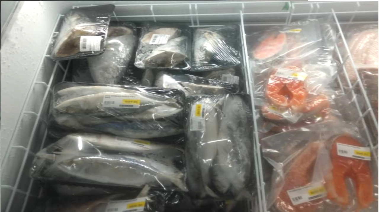 frozen fish